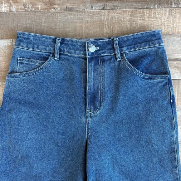 STAUD Painter Medium Wash Jeans Size 4 - Picture 3 of 8